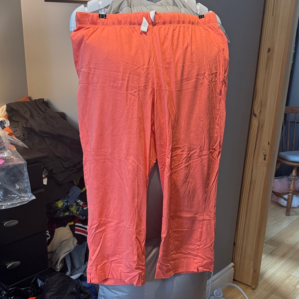 Joe Fresh Coral Pajama Pants
